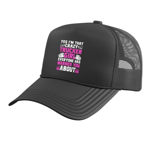 Gorro Trucker Ajustable Negra Unisex miniatura 1
