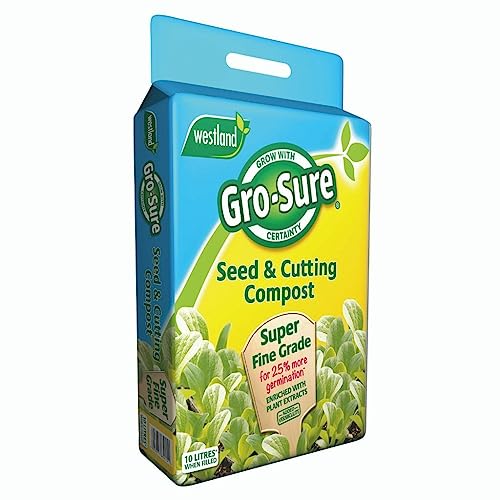 10L Seed & Cutting Compost Fast Germination & Strong Root Growth Enriched with Seaweed & Essential Nutrients