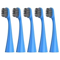 【Perfect Fits】:Thses head are specially designed compatible with BURST Kids Electric Toothbrush. 【Deeply Cleaning】Burst Kids Electric Toothbrush replacement heads feature with a multi-length soft bristles design to provide thorough cleaning of hard-t...
