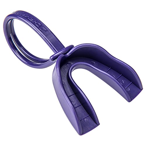 Protège-dents avec sangle CHAMPRO violet pour vos matchs de hockey sur glace