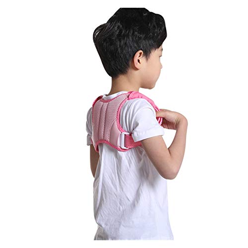 Dos rond enfant solution avec cette orthèse de correction rose - 4