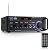 Pyle 200W Stereo Power Amplifier with Bluetooth - Dual Channel Audio Receiver - LED Display - RCA - USB - SD - MIC IN - FM Radio - AUX Input - Perfect for Home & Computer Audio - PDA29BU.5