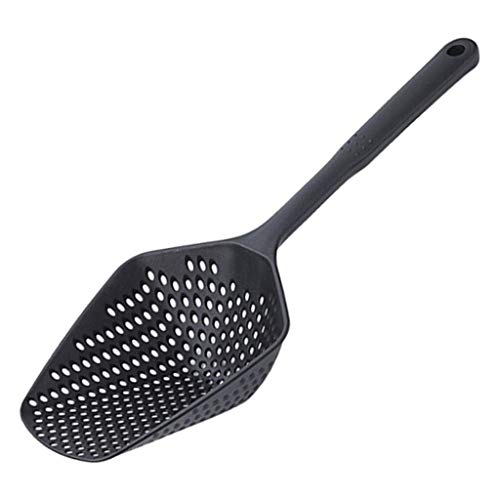 Colher de plástico para coador de água Baoblaze - Amarelo, 34,5 cm