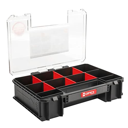 Boîte à outils multi-système avec 10 compartiments 260 x 180 x 65 mm Cover