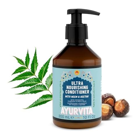 Ayurvita Conditioner - Natural Nourishing Dandruff Conditioner - Hair Care with Neem & Reetha Cover