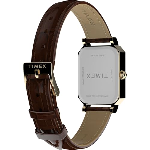 Image of TIMEX Trend White Rectangle Dial Analog Women's Watch - TW2Y009007I
