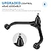 Front Upper Control Arms w/Ball Joints for Jeep Liberty 2002-2004, Left & Right Outer Tie Rod End + Sway Bar End Links, Suspension Kit K3198 K3199 EV402 ES3535 ES3536 K7391, 10Pcs