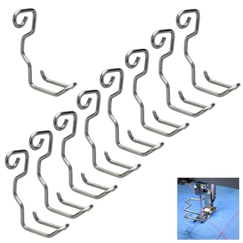 Listado de Máquinas para puntada de seguridad al mejor precio. 50 TorSor - Juego de 10 protectores de seguridad para máquina de coser para evitar que las manos golpeen la aguja para cantante clásico Juki Consew Yamata Brother fuertes y...