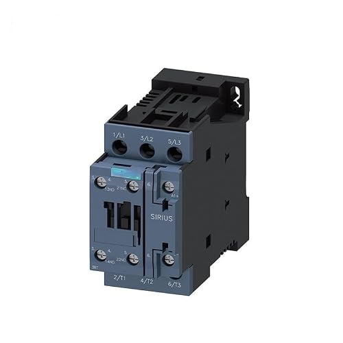 JJHQOKYNA Contactor 24VDC 15kW 400V Auxiliary Contacts 1 Normally Open Contact + Closed 3RT60271BB40
