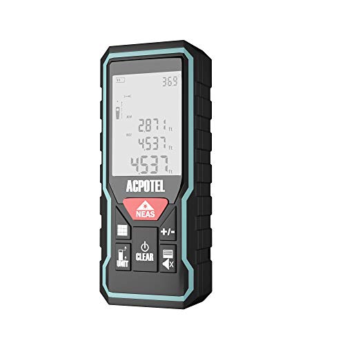 image for Laser Measure, ACPOTEL 196ft M/In/Ft Laser Distance Meter with Electro