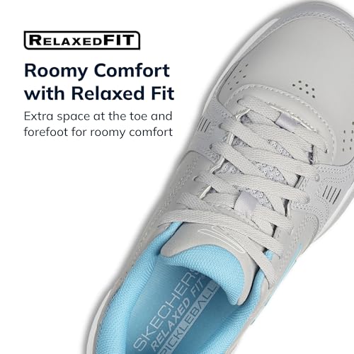 Image of Skechers Unisex Adult Viper Court Smash - Athletic Indoor Outdoor Pickleball Shoes | Relaxed Fit Sneakers