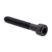 Prime-Line 9178106 Socket Head Cap Screws, Hex (Allen) Drive, #10-24 X 1-1/4 in, Black (25 Pack)