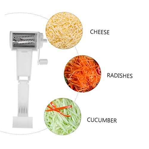 Rallador Giratorio Manual para Queso y Chocolate Luxshiny miniatura 4