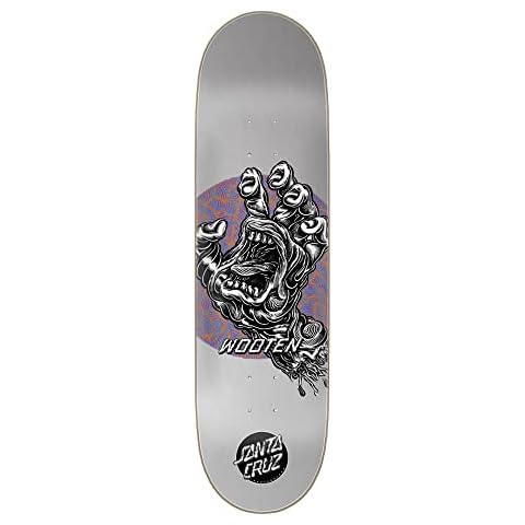 Tabla de skate SANTA CRUZ Wooten Alive Hand VX 8.5" Cover