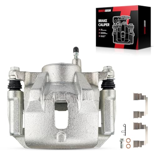 Image of Torchbeam Front Brake Caliper Left for Toyota 2003-2008 Corolla, Toyota 2003-2008 Matrix, Pontiac 2003-2008 Vibe, Front Left Caliper Replace # 19B2698