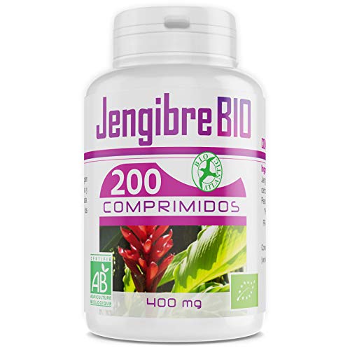 Jengibre Bio - 400 mg - 200 comprimidos