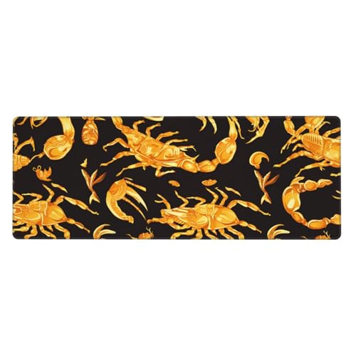 Tapis de souris de jeu antidérapant 80x30 cm pour éviter les glisses