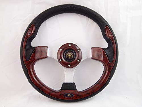 Boat Steering wheel W/Adapter 3 spoke boats with a 3/4