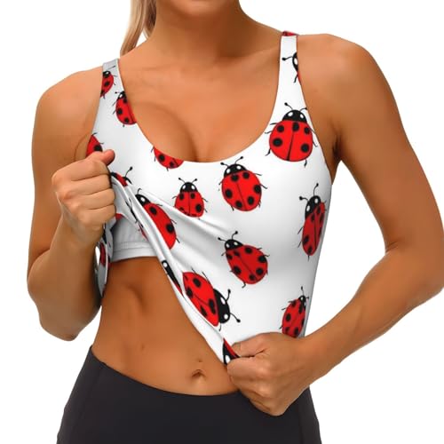 Women Girls Sexy Sports Vest U-Shaped Back Crop Vest Sportswear for Workout4