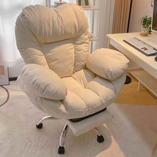 Chaise de jeu avec dossier relevable, chaise de bureau, canapé inclinable pour la maison, le salon, idéal pour les jeux vidéo, le travail, accoudoirs...