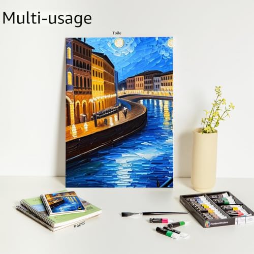 Elan Set de Peinture à l'Huile en Tube, 24 Tubes de 50ml – vue 3