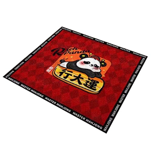 Tapete cuadrado para Mahjong con bolsa de transporte