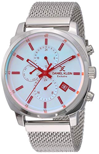 Daniel Klein Analog Silver Dial Mens Watch-DK12138-1 (B07SFRDHHK) Amazon Price History, Amazon Price Tracker