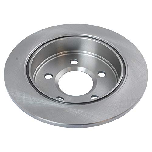 Image of TRQ Rear Semi Metallic Brake Pad and Rotor Set | For 00-05 Chevrolet Impala 00-05 Chevrolet Monte Carlo 04-05 Buick Century 99-05 Pontiac Grand Am with Rear Disc Brakes
