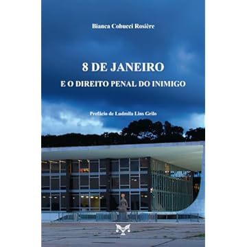Capa do livro 8 de janeiro e o direito penal do inimigo