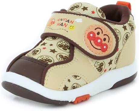（13:00時点） [アンパンマン] ベビーシューズ 男の子 女の子 12~14.5cm アンパンマンベビー08 ブラウン 14.5 cm 2E