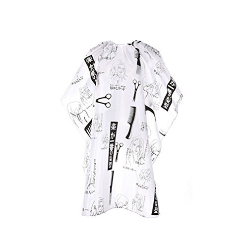 ULTNICE Barber Hair Cutting Cape Salon Barber Cape Hairdressing Gown Hair Apron Hair-cutting Gown Anti-static Dyeing Salon Apron