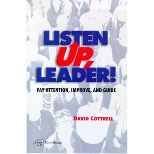 Listen Up, Leader Audiolibro Por David Cottrell arte de portada