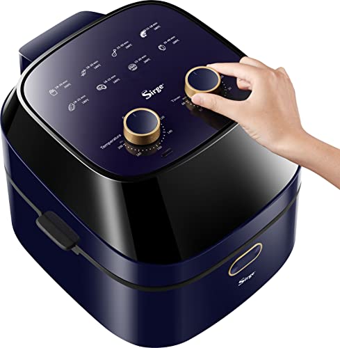 Freidora de aire Turbo Horno para cocinar sin aceite y grasa Max 1500 Watt