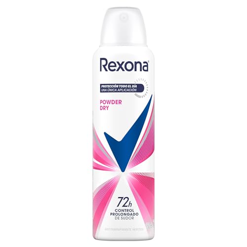Rexona Antitranspirante Powder Dry En Aerosol Para Dama 150 ml, Pack of 1