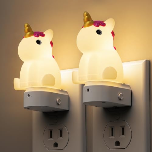 Image of L LOHAS LED Plug in Night Light for Kids, 3D Cute Night Lights