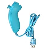 Generic Wii Nunchuck Controller for Nintendo Wii Video Game Blue