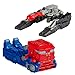 Transformers One Robot Battlers Action Figure 2-Pack, 4.5-Inch Optimus Prime (Orien Pax), 4.5-Inch Megatron (D-16), Interactive Toys for Boys and Girls Ages 6 and Up