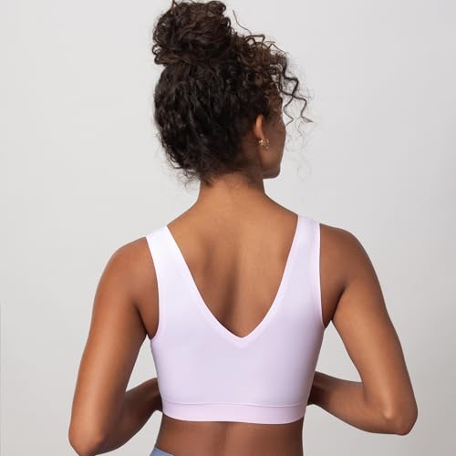 Image of Floatley Cozy Bra Comfort Wirefree Full Coverage Seamless Bra with Embedded Pad for Women