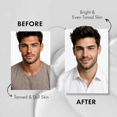 Image of Urbangabru Detan Sunscreen SPF 50 PA++++ for Men | For Oily, Dry & All Skin Types | No White Cast, Lightweight & Non-Sticky | De-Tan & Brightening Face Cream with Niacinamide & Kojic Acid | UVA /UVB Protection | 50g