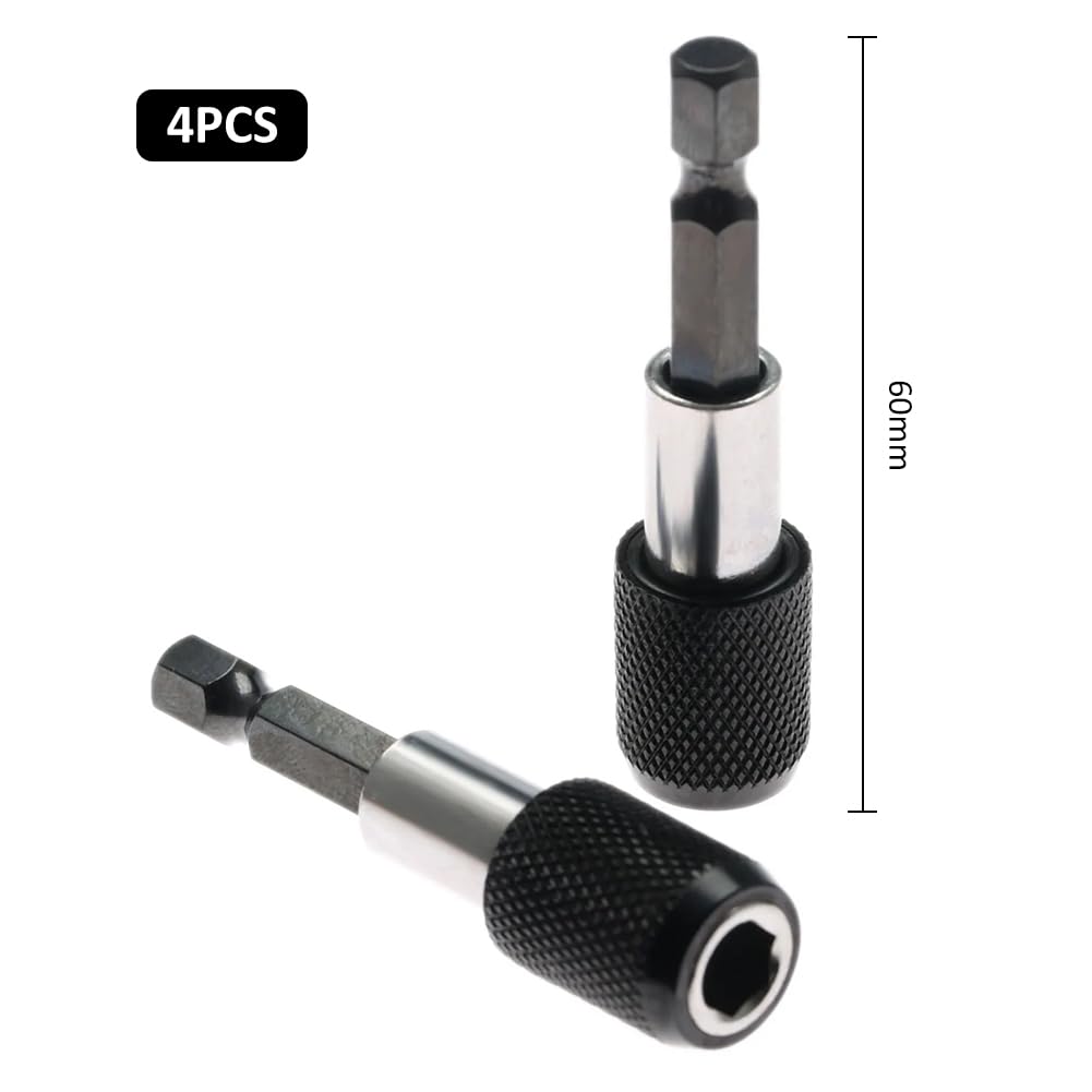 Prolunga Magnetica Per Trapano 60mm - 1/4" Cambio Rapido Per Avvitatori E Trapani - Foto 9