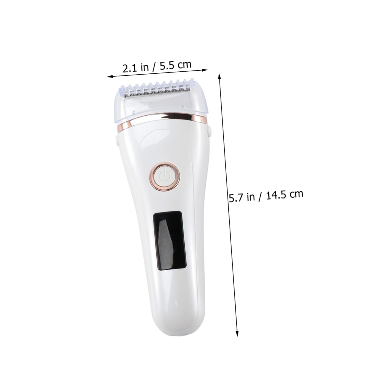 BESTYASH Elettrici USB Ricaricabili per Donne con Display LED Epilatore e Trimmer per Ascelle e Bikini Macchina per Depilazione