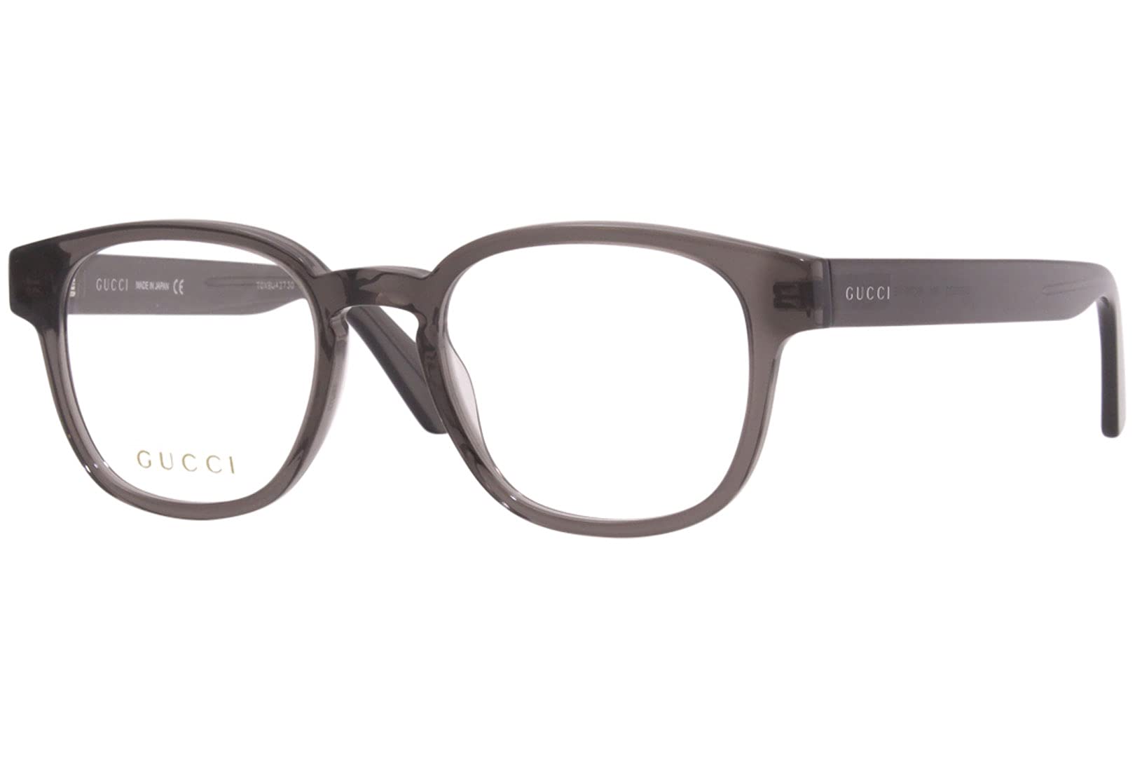 GucciGG 0927O 004 Grey Plastic Rectangle Eyeglasses 49mm