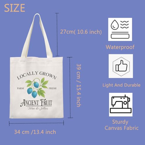 TIIMG Locally Grown Ancient Fruit Gift Planting Gamer Buleberry Fruitarian Gifts Fruits Harvest Game Tote Bag2