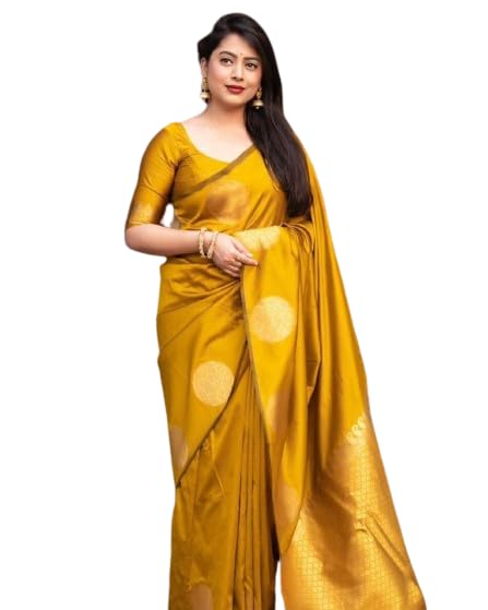 Image of Flosive Women's Kanchipuram Silk Saree