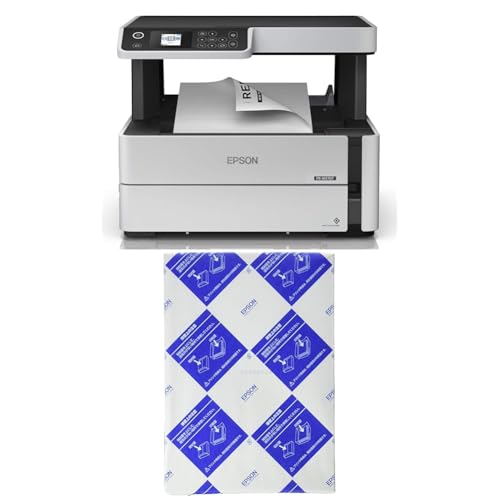 【セット買い】エプソン プリンター A4 モノクロ インクジェット 複合機 エコタンク搭載 PX-M270T+EPSON KA4500BZ A4サイズ500枚