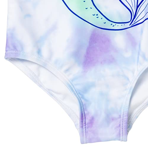 Disney Princess Ariel Big Girls One Piece Bathing Suit Tie Dye Blue 14-16 thumb #4