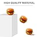 Onshine Wooden Fast Food Toy Set for Kids Burger Fries Food Play Set-26pcs