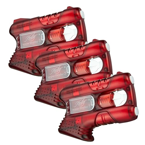 Kimber Self Defense Less-Lethal PepperBlaster 3 – (3 Pack) – Red