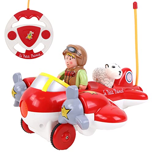 Juguete teledirigido Avión El Principito escala 1/80 de plástico con luces