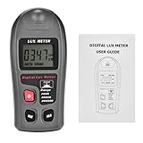 MT 30 デジタル照度計、LCD Di 付きメーター、0.1 ～ 200,000 範囲、オートレンジ、バッテリー低下アラート、Fac、、、ホーム Illumi テスト用